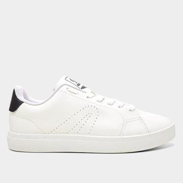 Imagem de Tênis Rainha Province Masculino, Branco, Preto, 38