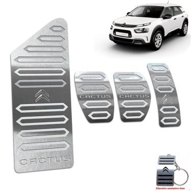 Imagem de Descanso + Pedaleira Manual Citroen C4 Cactus Aço Inox