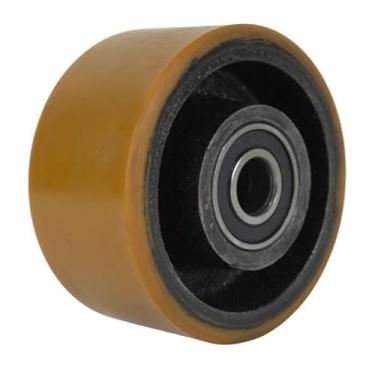 Imagem de Roda Industrial 4x2 Pol em Poliuretano - 400Kg - Ajax