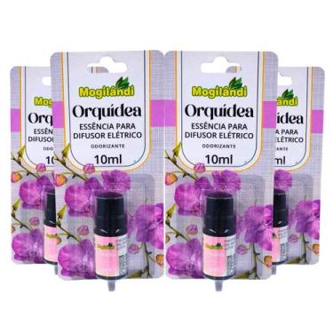 Imagem de Combo 4 Essência para Difusor Elétrico Orquídea Mogilândi  10ml