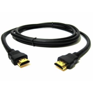 Imagem de Cabo HDMI de substituição banhado a ouro Amazon Fire TV Box e outros aparelhos de TV Cabo HDMI dourado premium de 1,8 m de comprimento da Mastercables