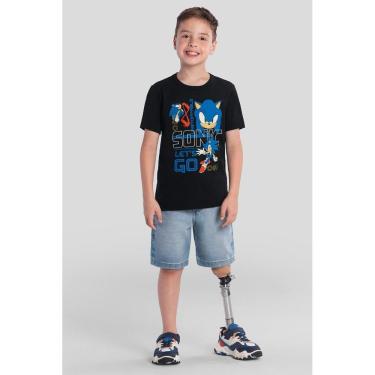 Imagem de Camiseta infantil menino do Sonic Brandili