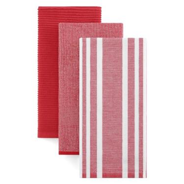 Imagem de Homaxy Toalhas de cozinha premium (45,7 cm x 71,1 cm, pacote com 3), toalhas de mão de cozinha grandes de algodão 380 GSM, toalhas de prato macias e absorventes, conjunto de toalhas de chá multiuso