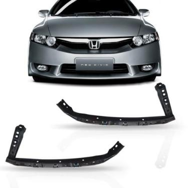 Imagem de Guia suporte moldura do farol honda new civic 2006 a 2011 - SP ACESSÓR