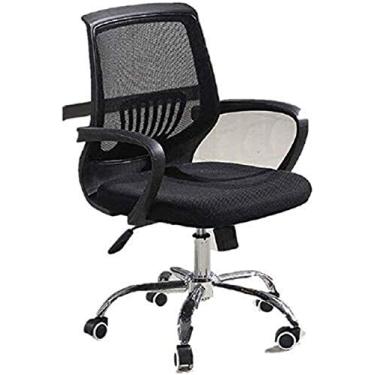 Imagem de Mesa de escritório ergonômica de malha giratória almofada esponja escritório design ergonômico mecanismo de inclinação