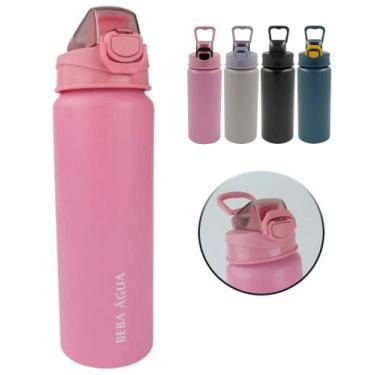 Imagem de Squeeze Garrafa de Alumínio 780ml Fitness Academia Tampa - Fwb, Rosa