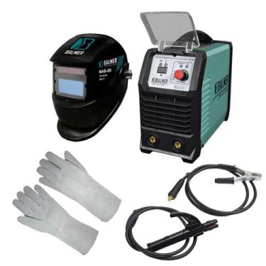 Imagem de Máquina Solda Inver Tig Joy 223 Balmer + Mascara Luva Bivolt