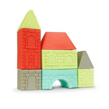Imagem de Blocos de montar em vinil - City Cube Baby - Roma Babies