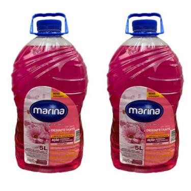Imagem de Desinfetante Uso Geral Marina Floral - Kit c/2 unids 5L cada