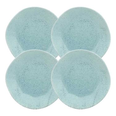 Imagem de Prato de Sobremesa Oxford Ryo Blue Bay 21,5 cm - Porcelana