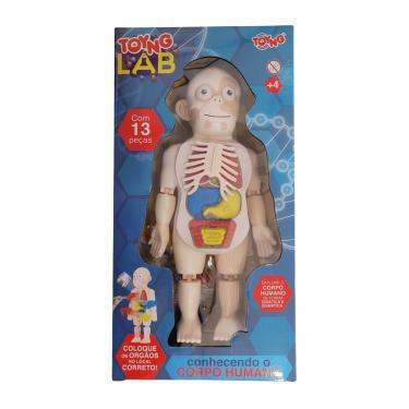 Imagem de Brinquedo Kit Médico Corpo Humano - Toyng