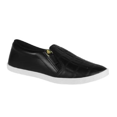 Imagem de Tênis Feminino Beira Rio Slip On Preto 4205.132