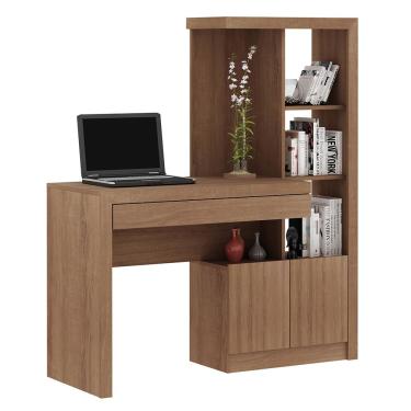 Imagem de Mesa Conjunto para Escritório Home Office ME4143 MDP Amendoa - Gran Belo