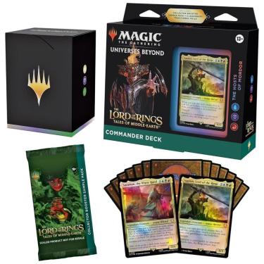 Imagem de Magic The Gathering O Senhor dos Anéis: Contos da Terra-média Deck com 100 Cartas e Amostra de Booster de Colecionador