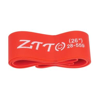 Imagem de Aymzbd 2 Peças de Revestimento de Pneu de Bicicleta de Nylon 26'' Tiras de Aro de Bicicleta Leve Antirrugas Protetor de Câmara de Ar de Bicicleta Par, Largura 2.8 Cm