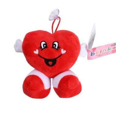Imagem de Pelúcia Coração com Ventosa 12cm Sortido - brink+