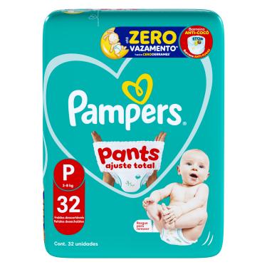 Imagem de Fralda Descartável Pampers Pants Mega P 32 Unidades