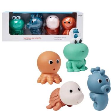 Imagem de Brinquedo Bichinhos de Banho Fundo do Mar Laváveis - Buba