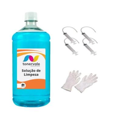 Imagem de Solução de Limpeza 500ml Para HP 21 22 27 28 56 e 57XL - Toner Vale
