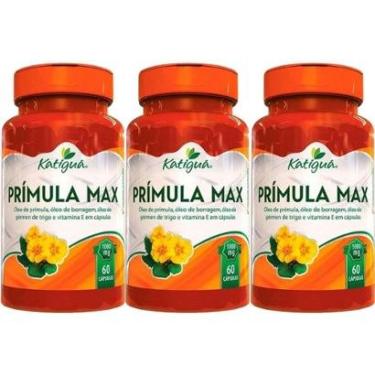 Imagem de Kit 3X Prímula Max - 60 Cápsulas - Katiguá-Masculino