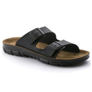 Imagem de Birkenstock Sandálias sintéticas Bilbao Blue Largura regular, Preto, 44