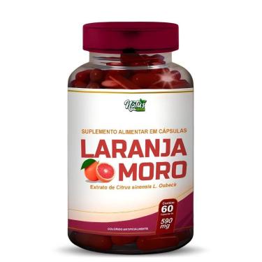 Imagem de Laranja Moro Pura (morosil) 60 Cápsulas 500mg Natus Green
