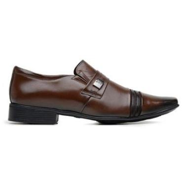 Imagem de Sapato Social Jota Pe  Couro Air 82251 Masculino-Masculino