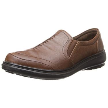 Imagem de Easy Street Feminino Ultimate Slip-On, Bronzeado, 9 X-Wide