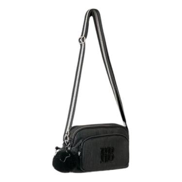 Imagem de Rebecca Bonbon Bolsa Transversal Feminina, Tamanho P, Preta