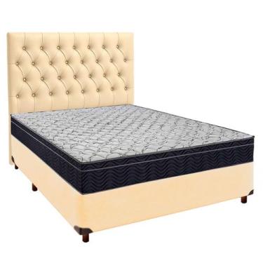Imagem de Box Begetiza+Colchão Casal Airtech 150 Ortobom+Cabeceira