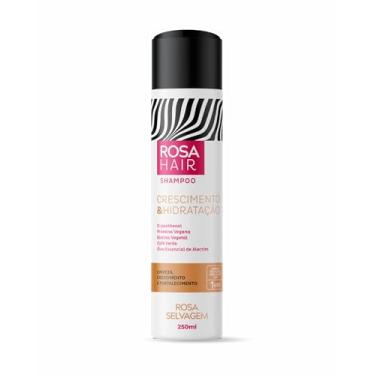 Imagem de Shampoo Crescimento E Hidratação Rosa Selvagem, 200ml- Rosa Selvagem