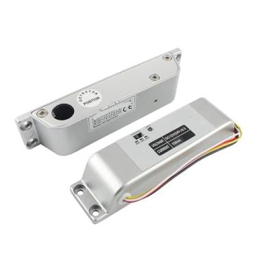 Imagem de Fechadura de encaixe DC12v à prova de falhas trava de controle de acesso fechadura eletrônica de porta de metal de madeira OROAOBOMT