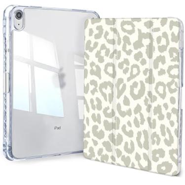 Imagem de Jngnpn Capa para iPad A16 11ª geração 11 polegadas 2025, capa para iPad 10ª geração 10,9 polegadas 2022, capa transparente fina e tripla traseira transparente com suporte para lápis e capa hibernar