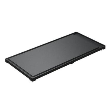 Imagem de Chapa Bifeteira Lisa Fogão Industrial Sobrepor Ferro 32x67cm - Libanez