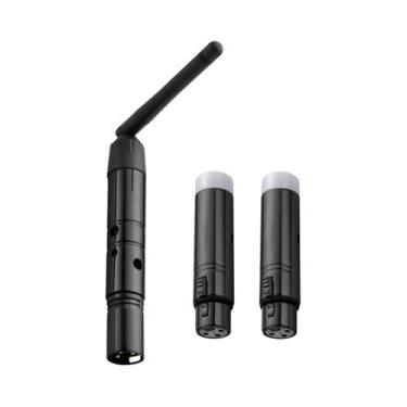 Imagem de Controlador DMX512 Sem Fio ISM Transmissor Receptor XLR Para Festa Dis