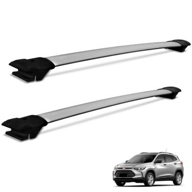 Imagem de Rack de Teto Travessa Tracker 2020 a 2026 Alumínio Prata Larga