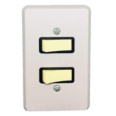 Imagem de INTERRUPTOR SIMPLES + PARALELO SEPARADO 4X2 - SILENTOQUE - PIAL - 2111
