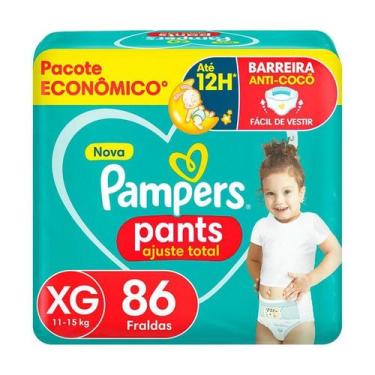 Imagem de Fralda Pampers Pants Ajuste Total Max XG 86 Unidades