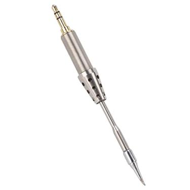 Imagem de Fafeicy Substituição Confiável da Ponta de Solda de Liga de Alumínio TS80, Resistente a Altas Temperaturas, Design 2 Em 1 para Fácil Instalação e Uso, Acessório de Solda Elétrica Com Tarefas (#13)