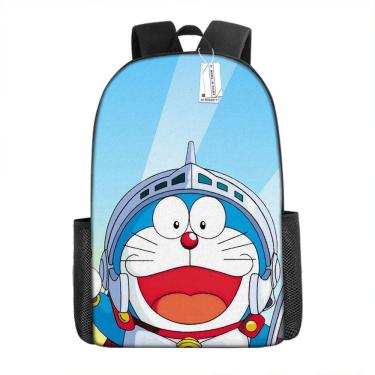 Imagem de Mochila escolar Doraemons Cartoon Kids Anime 29x16x42cm