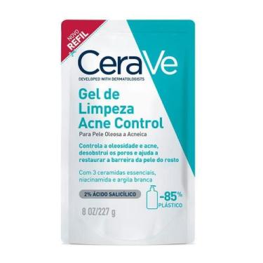 Imagem de Gel de Limpeza Facial Cerave Acne Control Refil 227g