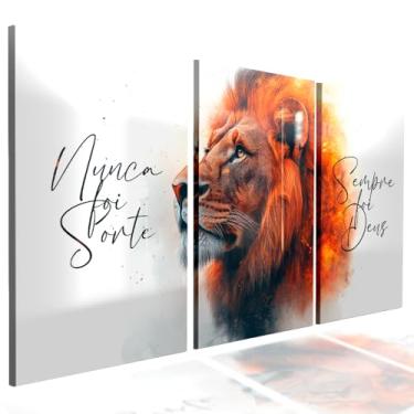 Imagem de Kit 3 Quadro Decorativo Sala Quarto Lobo Águia Xadrez Escritório (5)