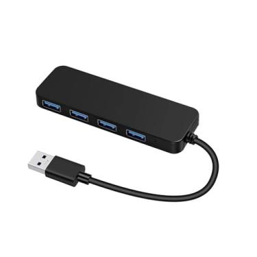 Imagem de Hub USB 3.0, divisor de hub USB de 4 portas para laptop/Xbox/Flash Drive/HDD/console/impressora/câmera/keyborad/mouse (não é para carregar)