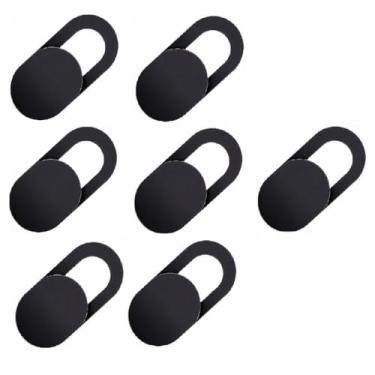 Imagem de Capa para webcam (pacote com 7), capa ultrafina para câmera de laptop de 0,1 cm para iPhone, iPad, MacBook Pro, computador, iMac, celular, PC, acessórios, bloqueador de câmera, deslizante, ótimo para