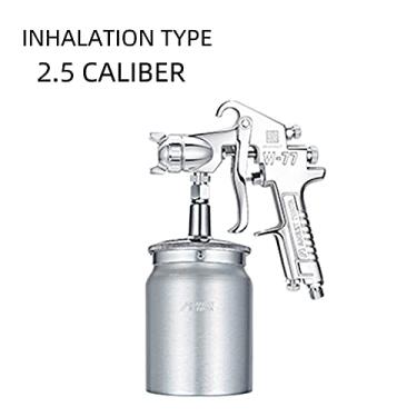 Imagem de W-77 Pneumatic Spray 2.0/2.5/3.0mm Calibre Bocal/Ferramenta de pulverização de móveis para carro FAÇA VOCÊ MESMO Projetos de artesanato/pulverizador de pintura(Down Pot 2.5)
