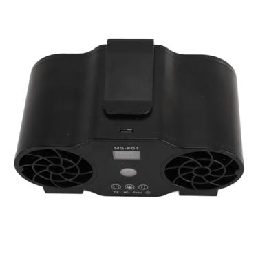 Imagem de Generic Ventilador de Cintura, Ventilador de Cinto USB Recarregável 10m/s Fácil de Usar para Exterior (5000mah)