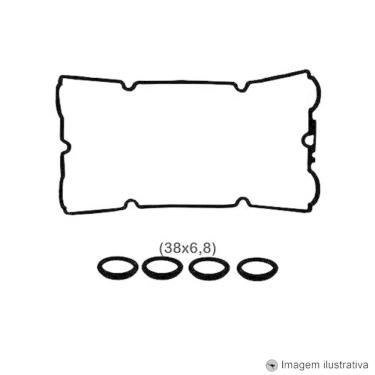 Imagem de Kit Junta Tampa De Válvula Borracha Fiat Tempra Tipo 2.0 16V