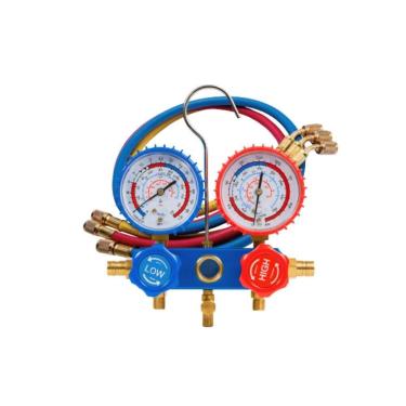 Imagem de Kit Manifold com Visor e Jogo Mangueira 90cm Hulter HT5MF-SPLITF