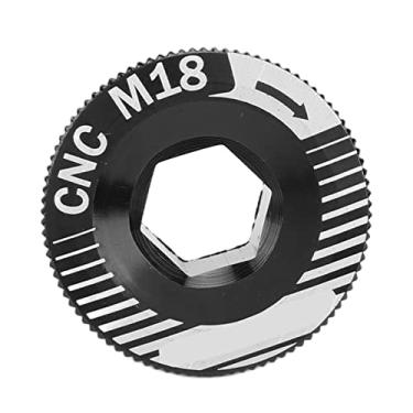 Imagem de KIMISS Parafuso de Braço de Manivela de Bicicleta - Parafuso de Fixação de Manivela de Liga de Alumínio M18 para de Braço de Pedaleira, Leve e Resistente Ao Desgaste para Bicicletas de Estrada e (#1)