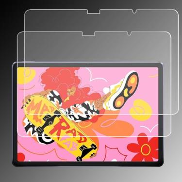 Imagem de LaoShuSheng Protetor de tela antirreflexo para tablet XP-Pen Magic Drawing Pad de 12,2 polegadas (pacote com 2) antiimpressão digital, antiarranhões, película macia de PET nano fosco com sensação de